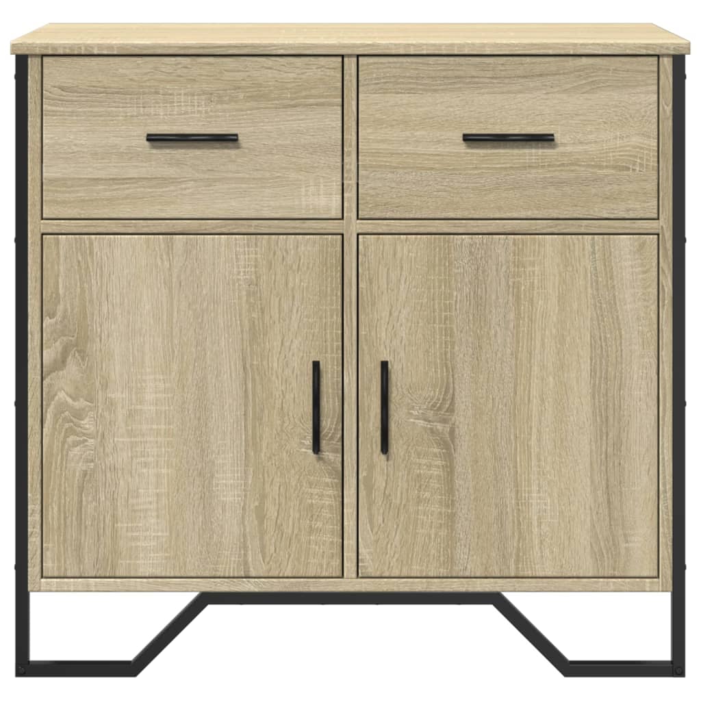 Buffet chêne sonoma 79,5x35,5x74,5 cm bois d'ingénierie - XIOS