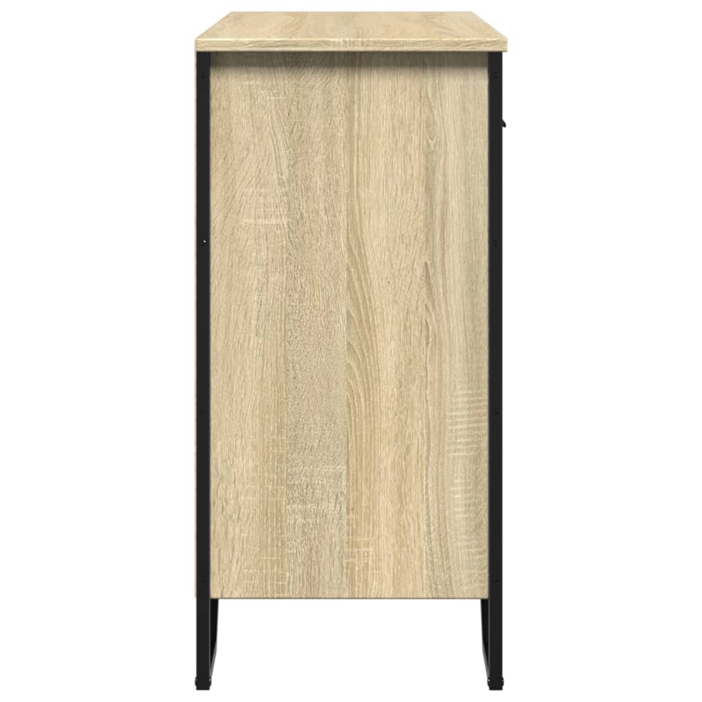 Buffet chêne sonoma 79,5x35,5x74,5 cm bois d'ingénierie - XIOS