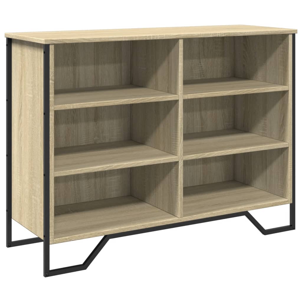 Buffet chêne sonoma 101x35,5x74,5 cm bois d'ingénierie