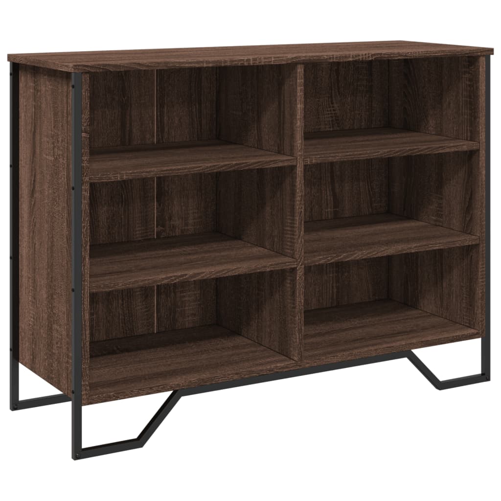 Buffet chêne marron 101x35,5x74,5 cm bois d'ingénierie - XIOS