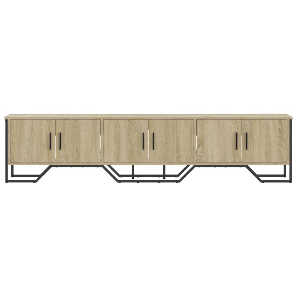 Meuble TV chêne sonoma 180x34x41 cm bois d'ingénierie - XIOS