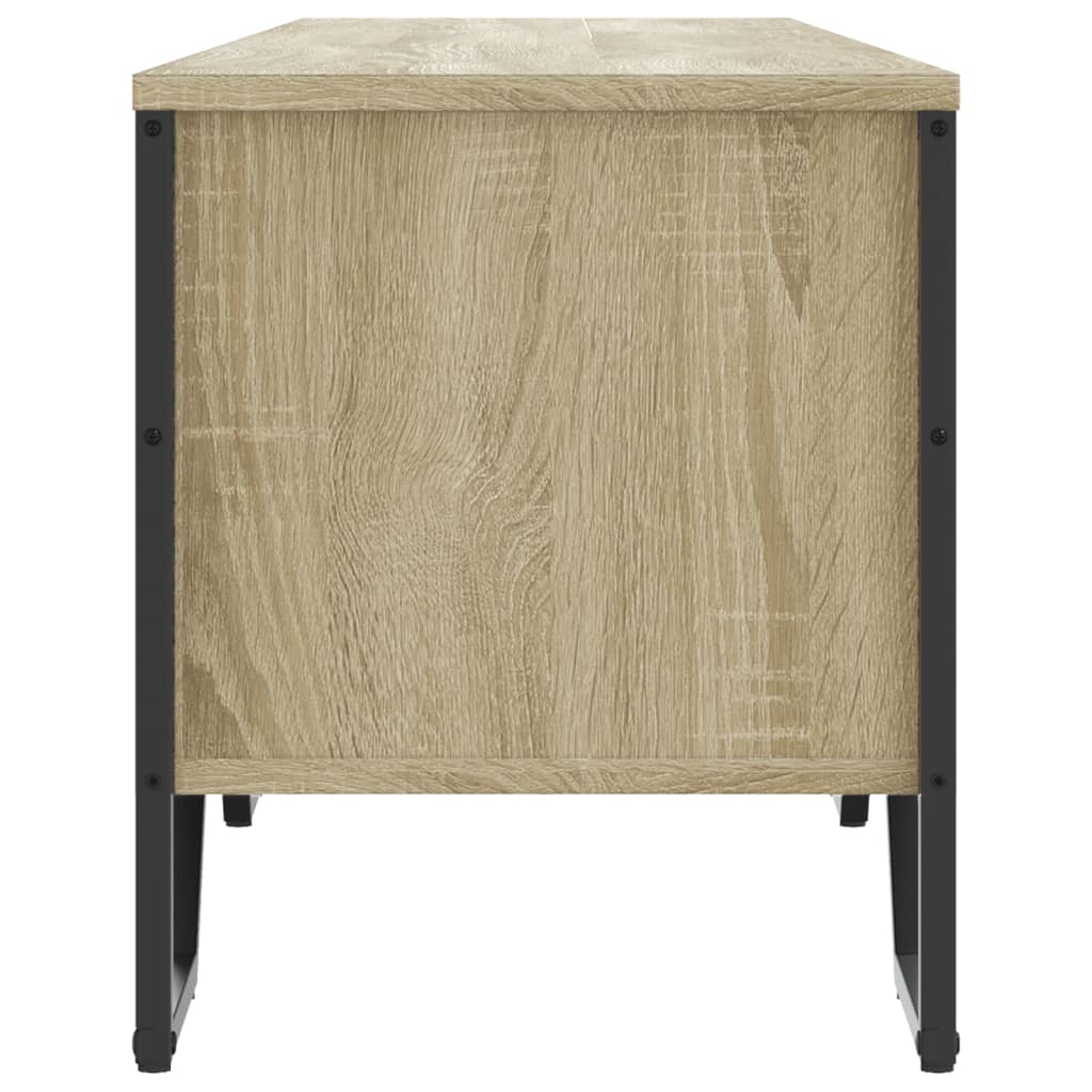 Meuble TV chêne sonoma 180x34x41 cm bois d'ingénierie - XIOS