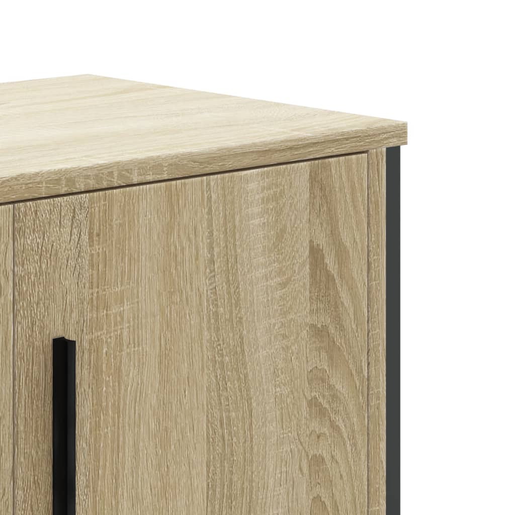 Meuble TV chêne sonoma 180x34x41 cm bois d'ingénierie - XIOS