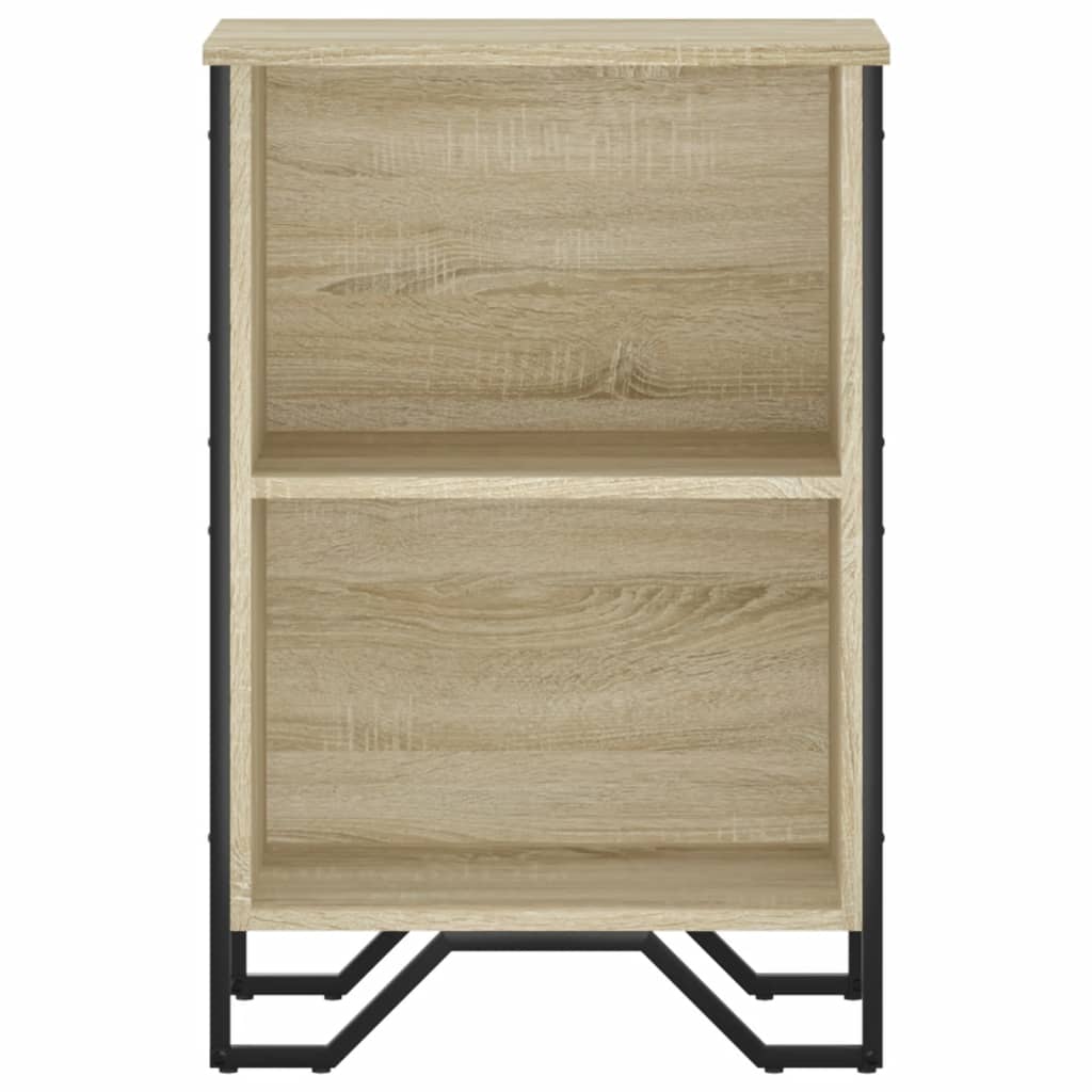 Bibliothèque chêne sonoma 50x31x74,5 cm bois d'ingénierie - XIOS