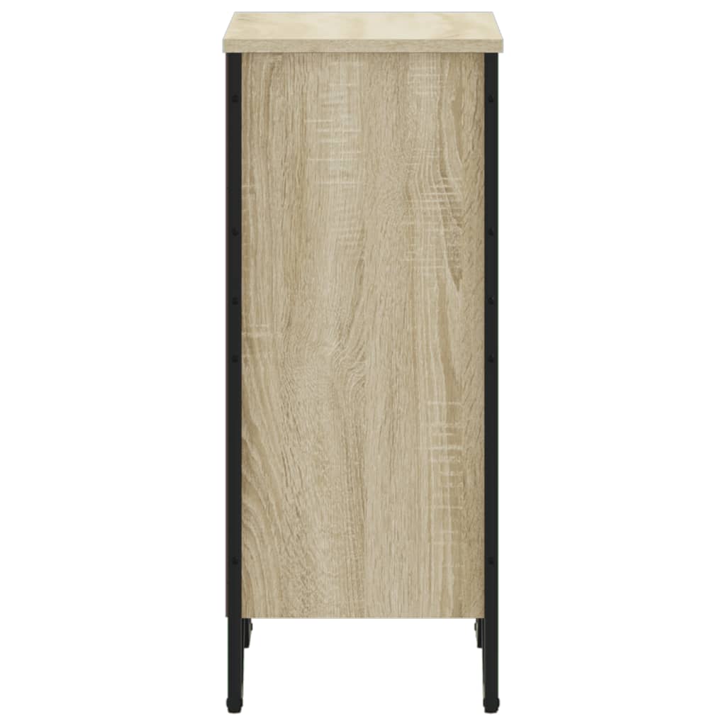 Bibliothèque chêne sonoma 50x31x74,5 cm bois d'ingénierie - XIOS