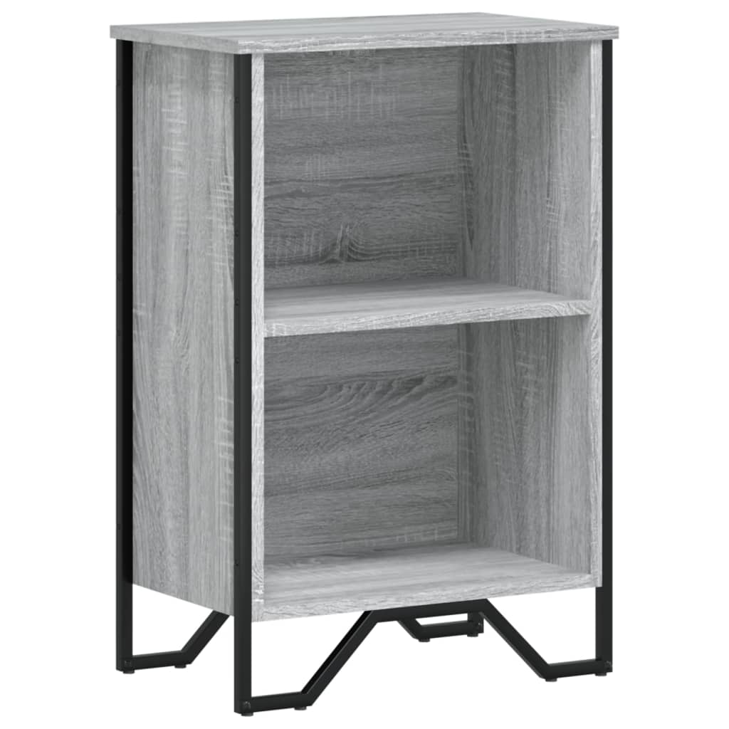 Bibliothèque sonoma gris 50x31x74,5 cm bois d'ingénierie - XIOS