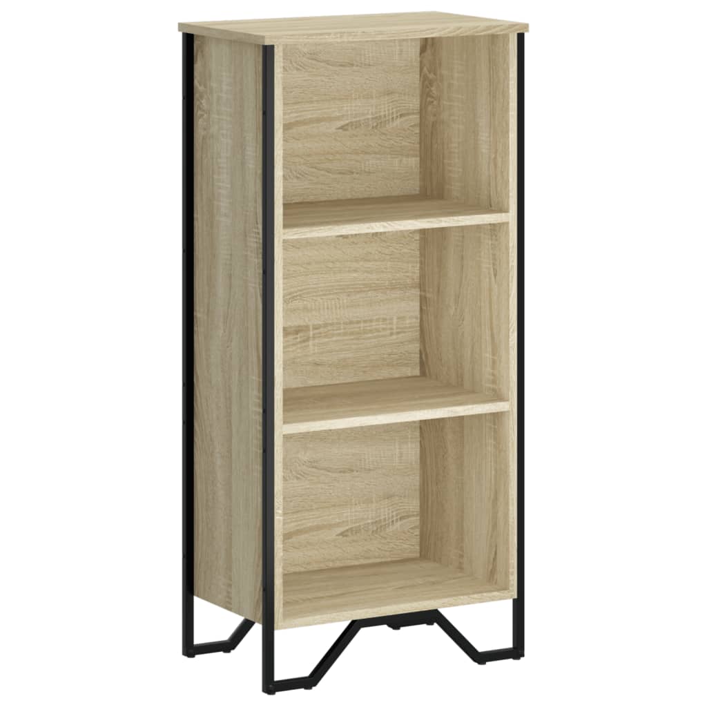 Bibliothèque chêne sonoma 50x31x106 cm bois d'ingénierie - XIOS