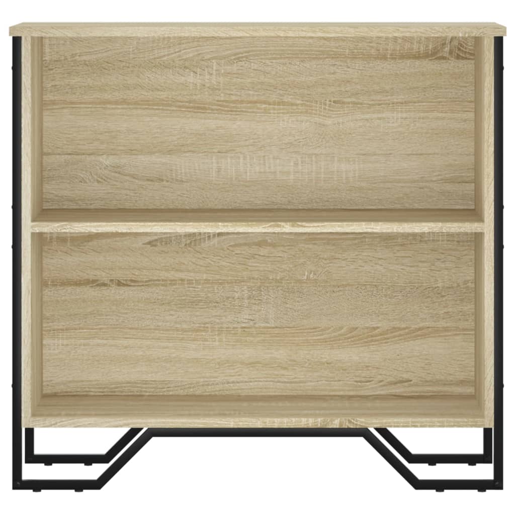Bibliothèque chêne sonoma 80x31x74,5 cm bois d'ingénierie - XIOS