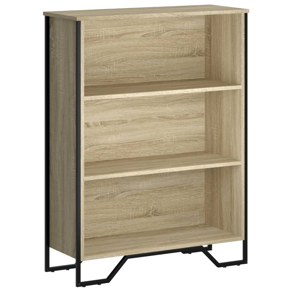 Bibliothèque chêne sonoma 80x31x106 cm bois d'ingénierie - XIOS
