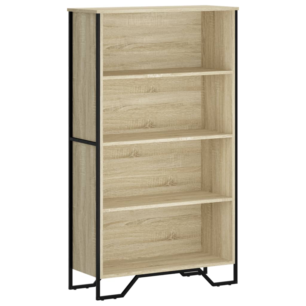 Bibliothèque chêne sonoma 80x31x137,5 cm bois d'ingénierie - XIOS