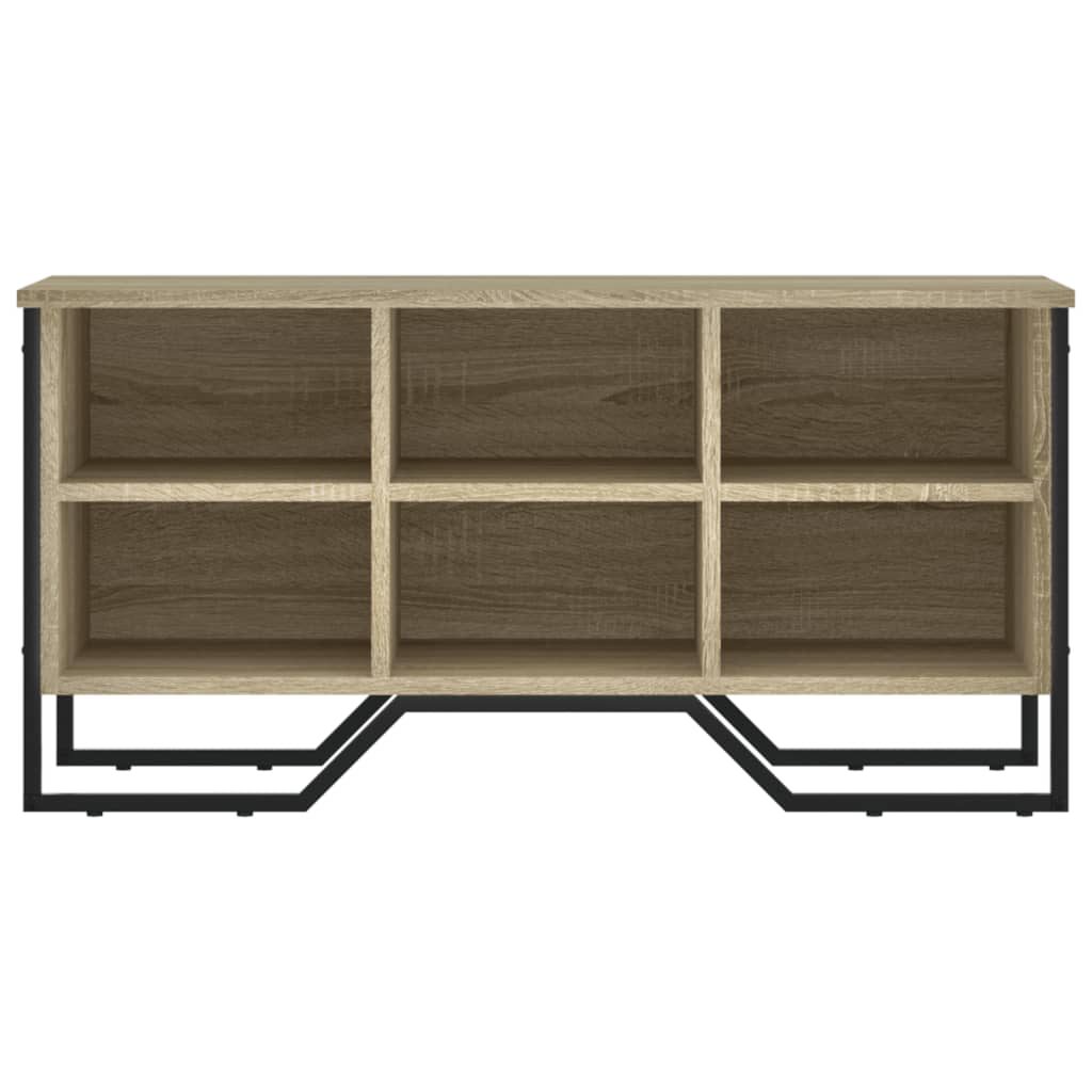 Armoire à chaussures chêne sonoma 90x38x45,5 cm - XIOS