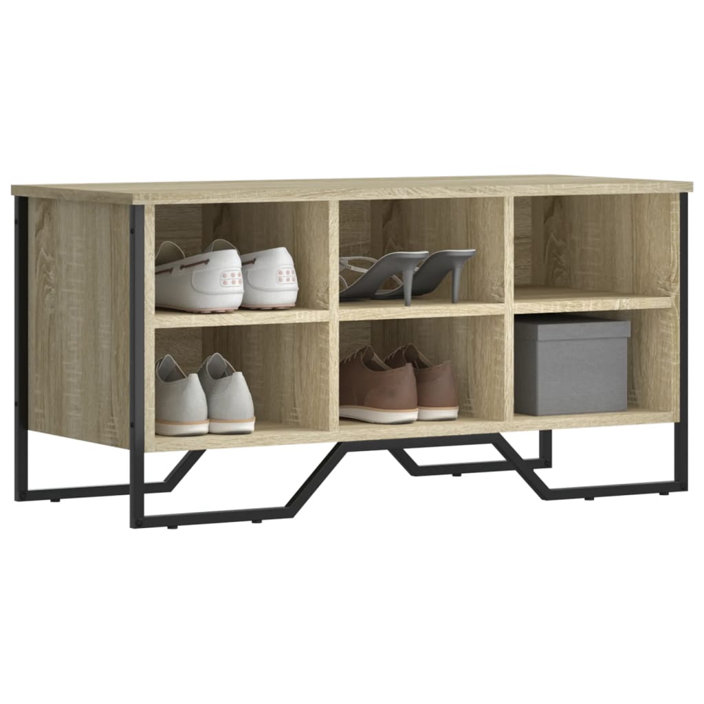 Armoire à chaussures chêne sonoma 90x38x45,5 cm - XIOS