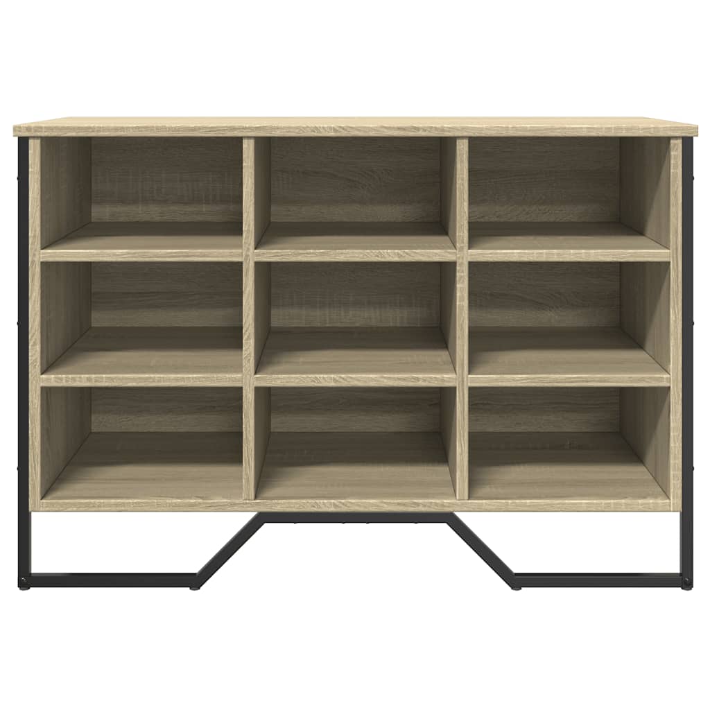 Armoire à chaussures chêne sonoma 90x38x61,5 cm bois ingénierie - XIOS
