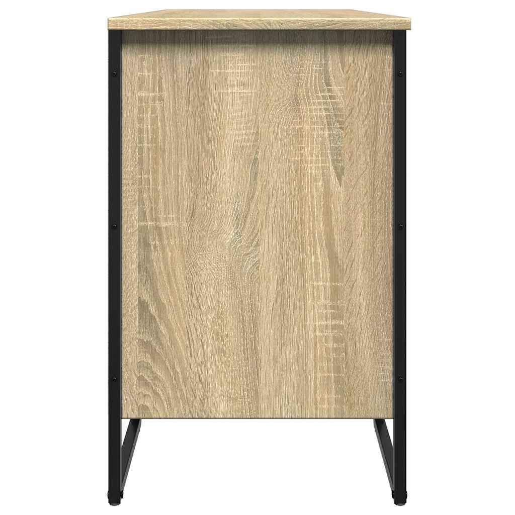 Armoire à chaussures chêne sonoma 90x38x61,5 cm bois ingénierie - XIOS