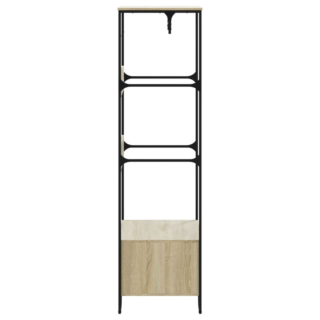 Armoire chêne sonoma 90x50x180 cm bois d'ingénierie - XIOS