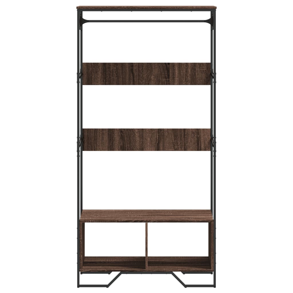 Armoire chêne marron 90x50x180 cm bois d'ingénierie - XIOS