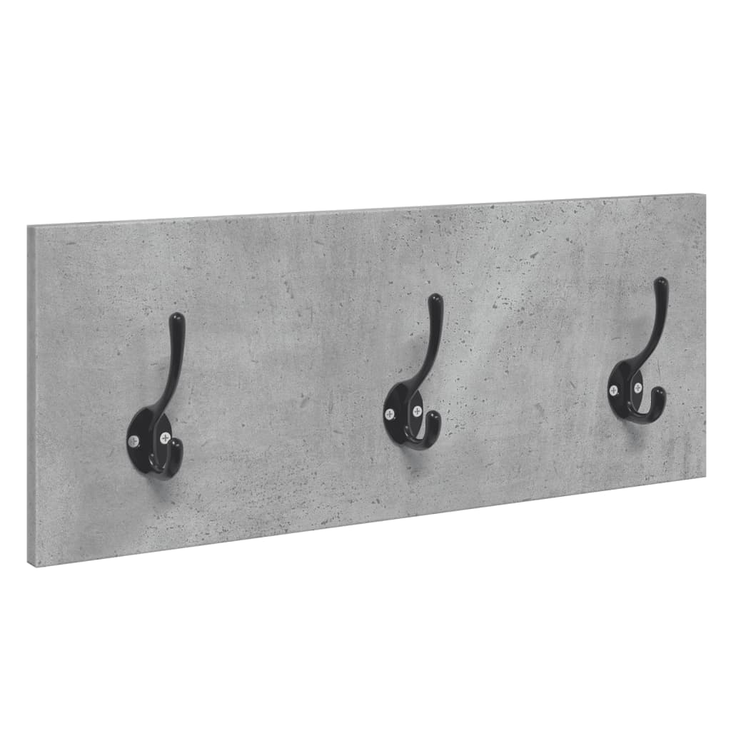 Ensemble de meubles de couloir 4 pcs gris béton bois ingénierie - XIOS