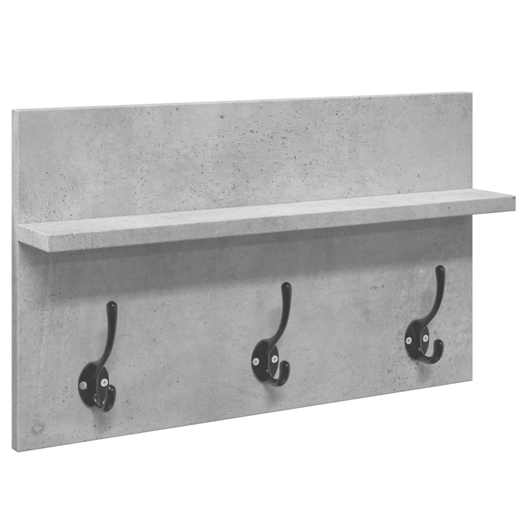 Ensemble de meubles de couloir 4 pcs gris béton bois ingénierie - XIOS