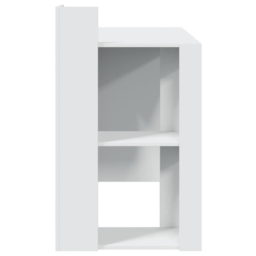 Bureau blanc 103,5x56,5x94 cm bois d'ingénierie - XIOS