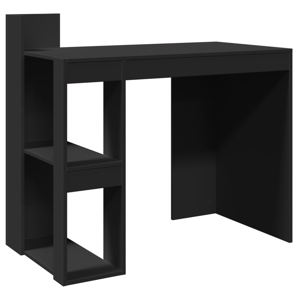 Bureau noir 103,5x56,5x94 cm bois d'ingénierie Bureaux vidaXL