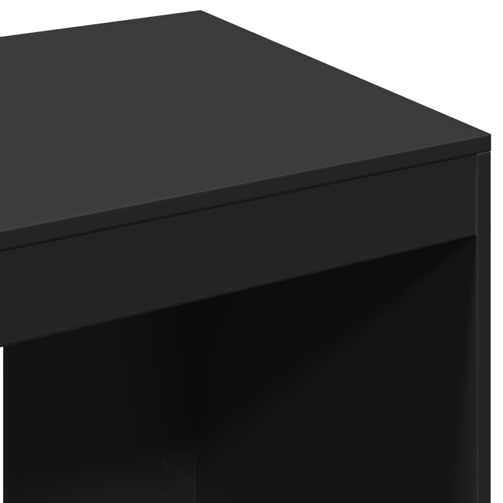 Bureau noir 103,5x56,5x94 cm bois d'ingénierie Bureaux vidaXL