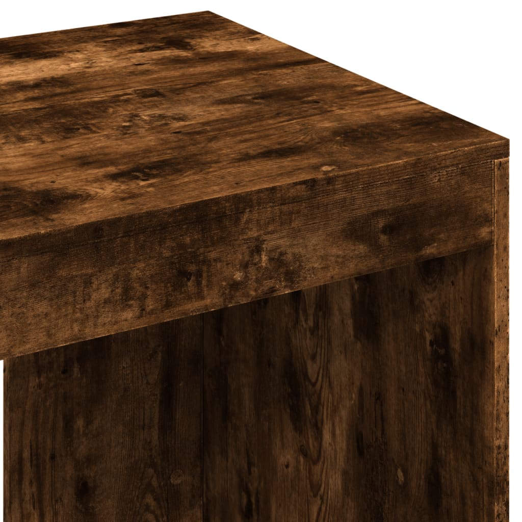 Bureau chêne fumé 103,5x56,5x94 cm bois d'ingénierie Bureaux vidaXL