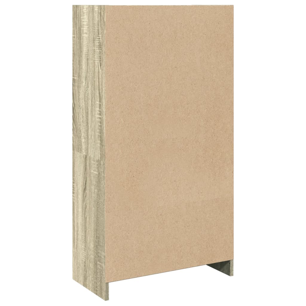 Bibliothèque chêne sonoma 57x28,5x107,5 cm bois d'ingénierie - XIOS