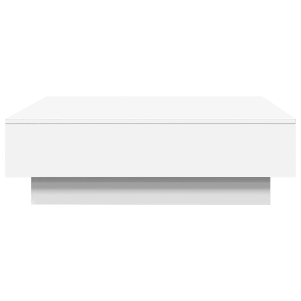 Table basse Blanc 90x90x28 cm Aggloméré - XIOS