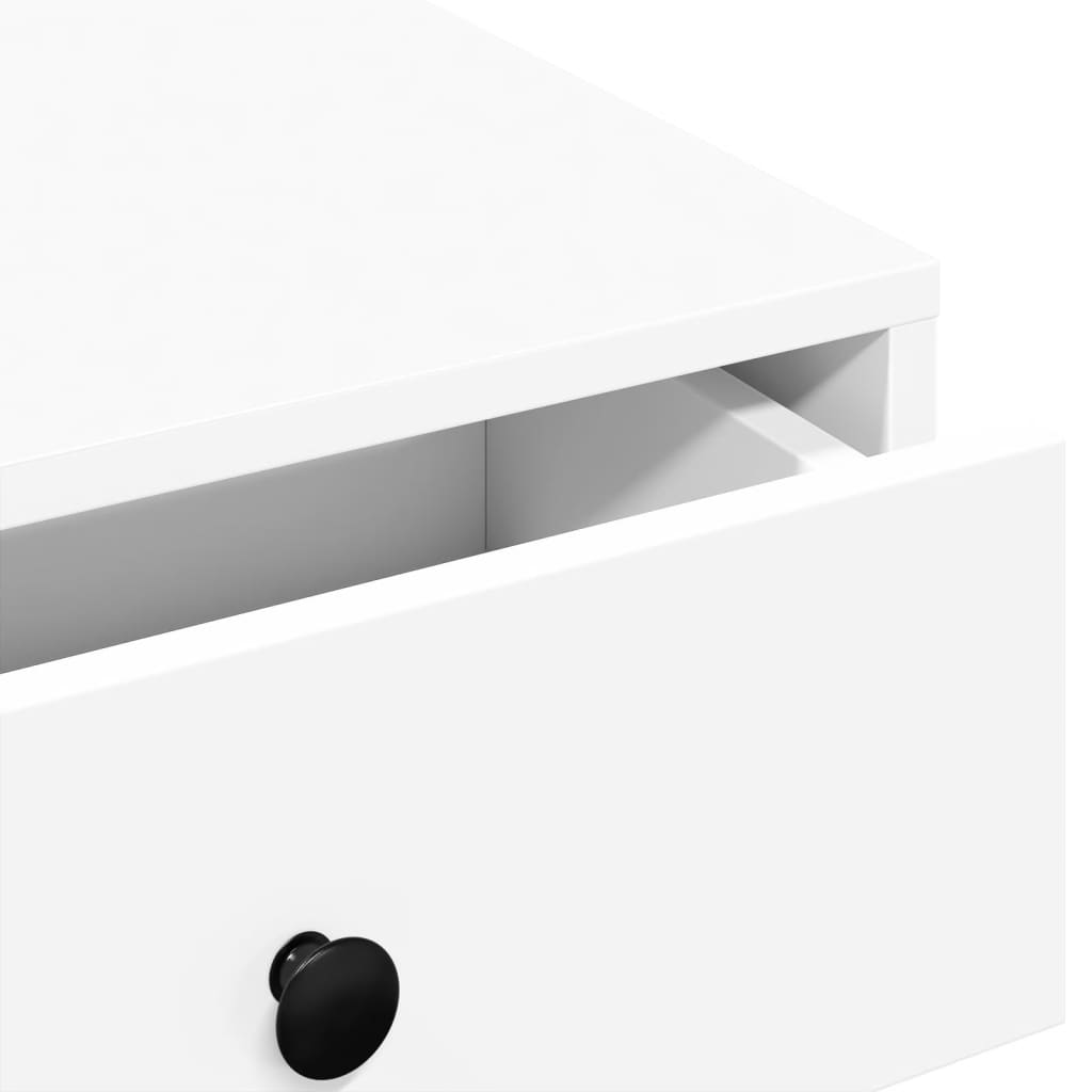 Table basse Blanc 90x90x28 cm Aggloméré - XIOS
