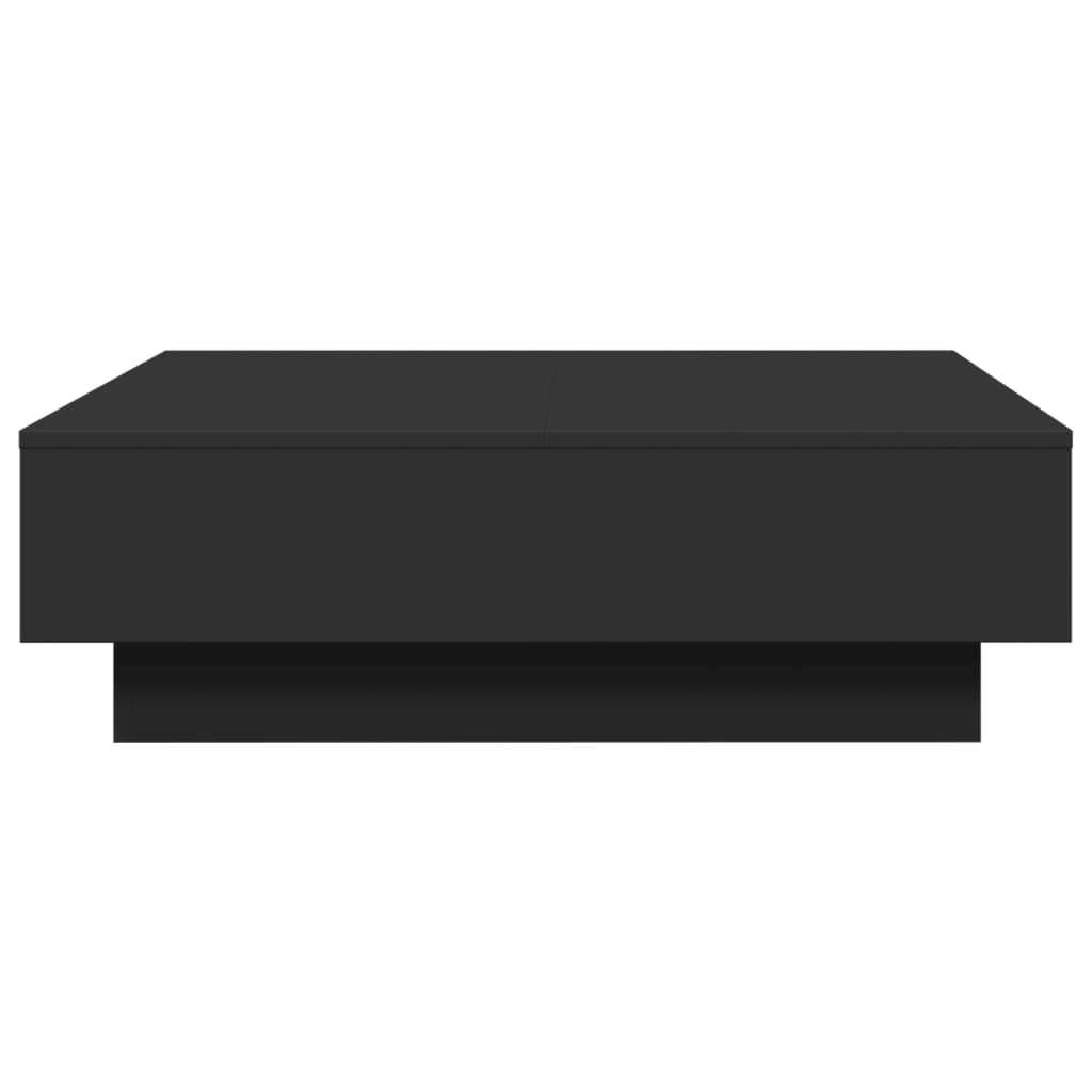 Table basse Noir 90x90x28 cm Aggloméré - XIOS
