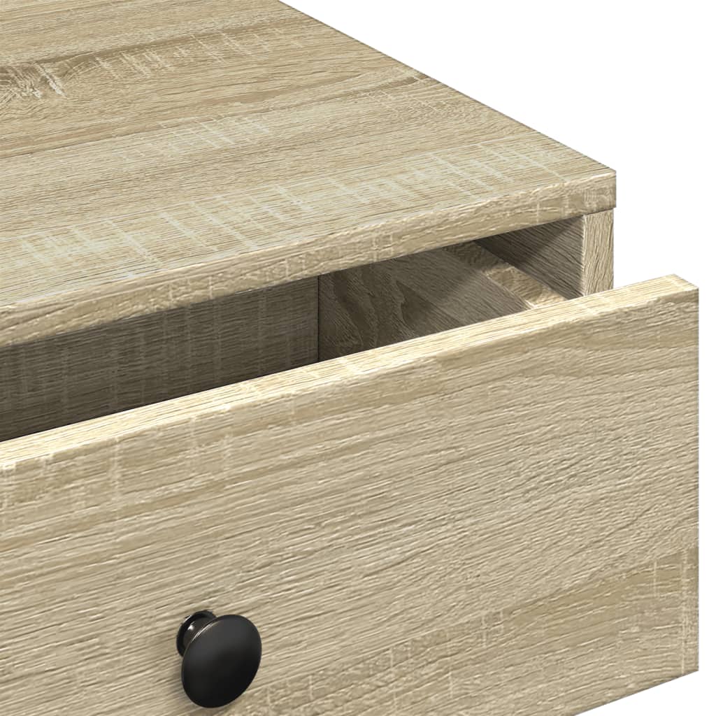 Table basse Chêne sonoma 90x90x28 cm Aggloméré - XIOS