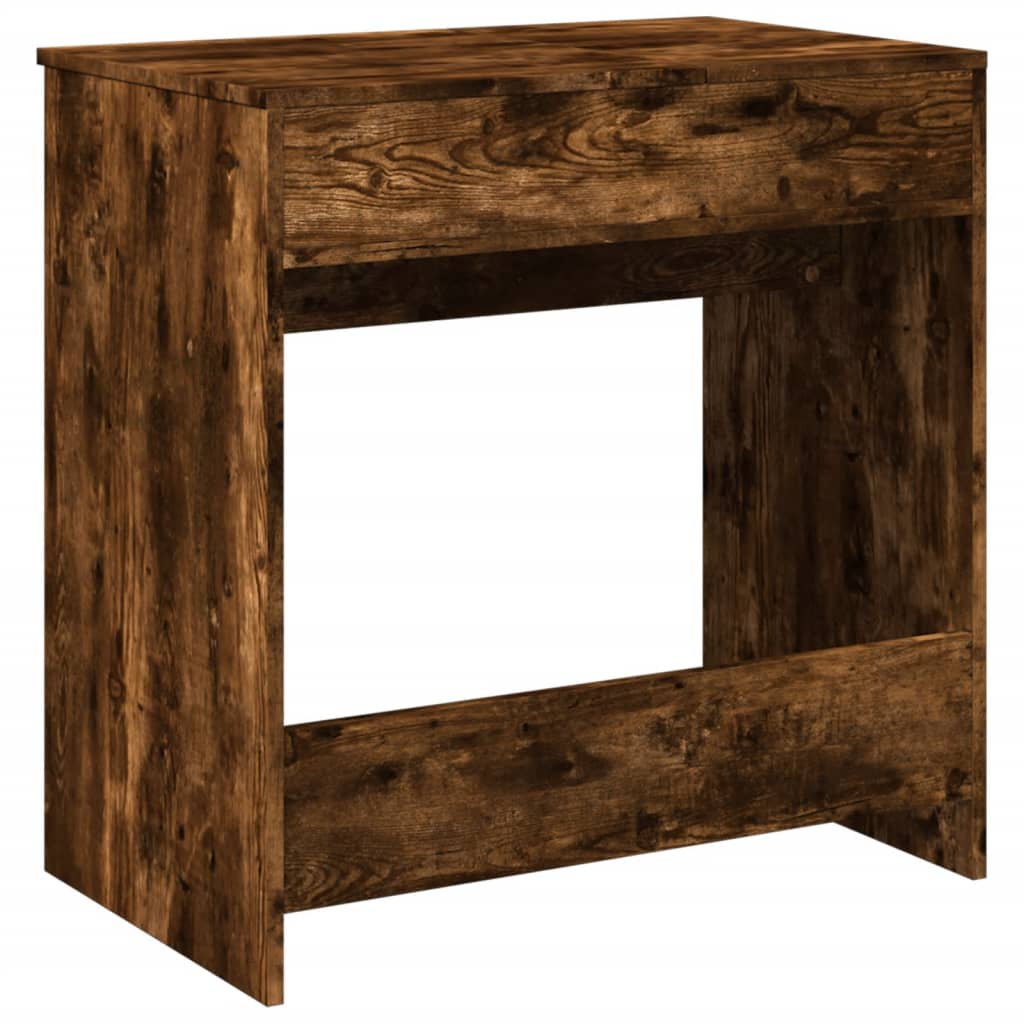 Coiffeuse avec miroir chêne fumé 73x46,5x120 cm - XIOS