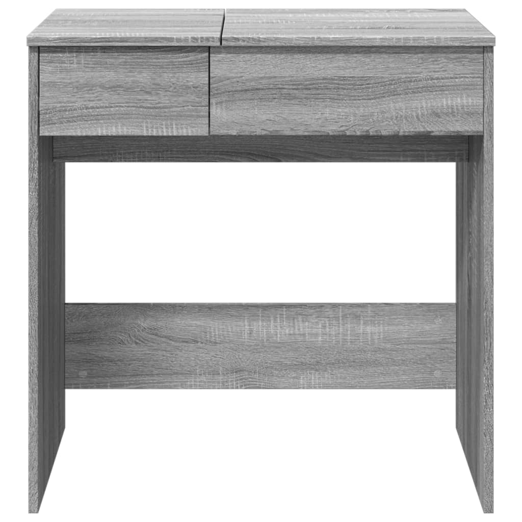Coiffeuse avec miroir sonoma gris 73x46,5x120 cm - XIOS