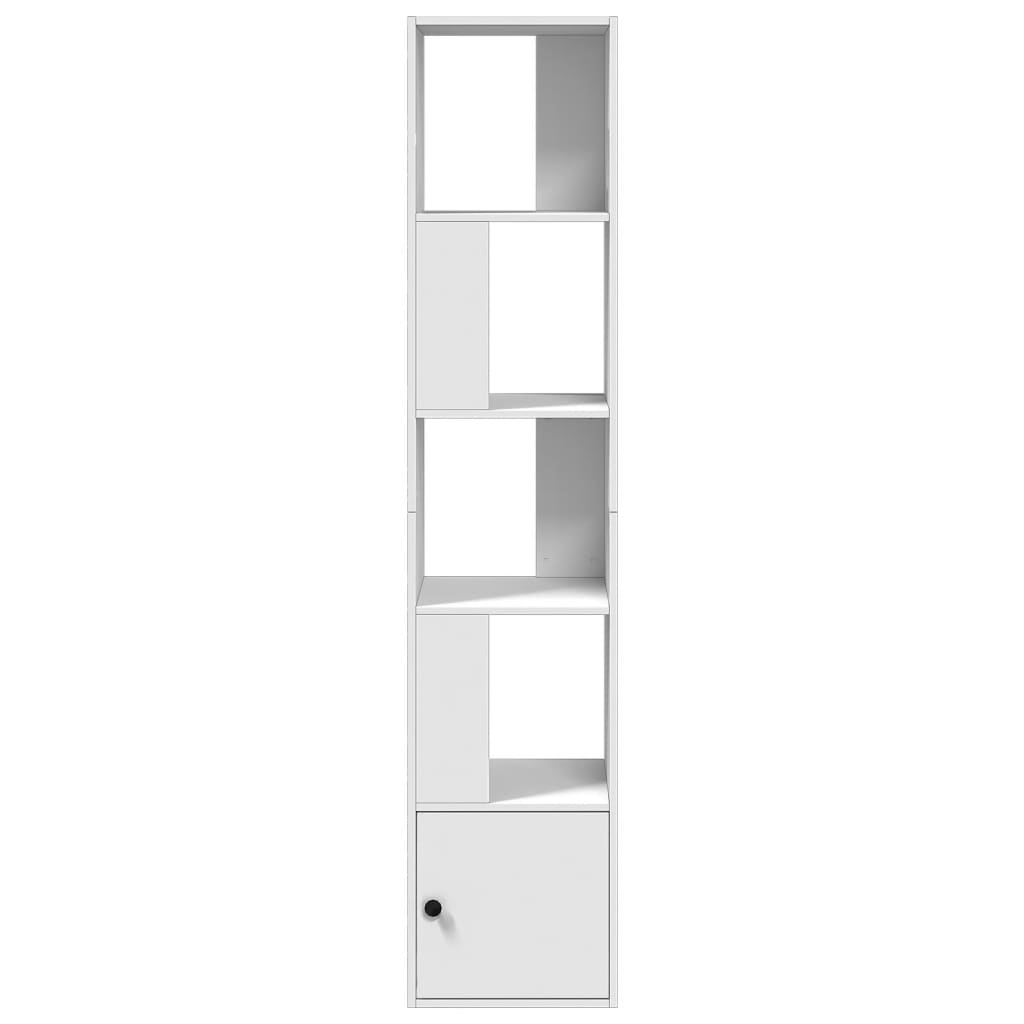 Bibliothèque blanc 40x36x189 cm bois d'ingénierie - XIOS