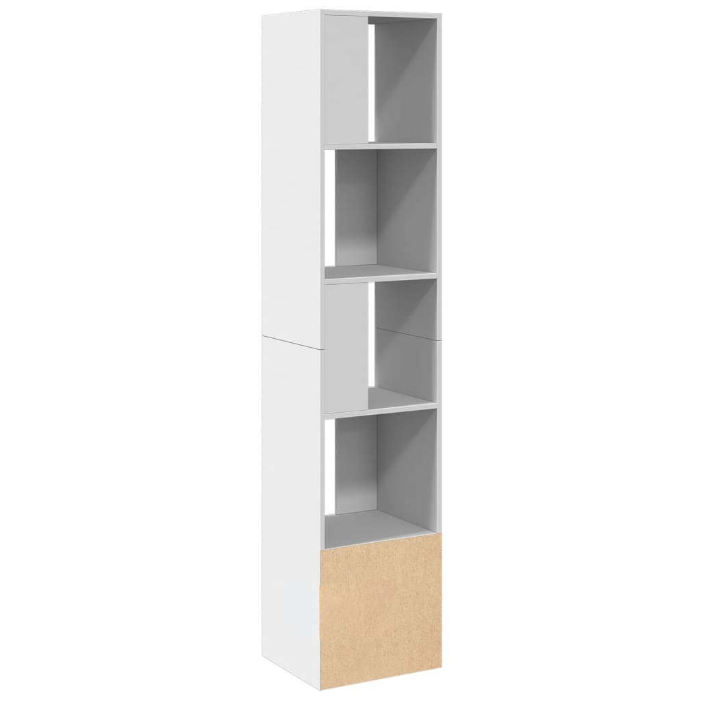 Bibliothèque blanc 40x36x189 cm bois d'ingénierie - XIOS