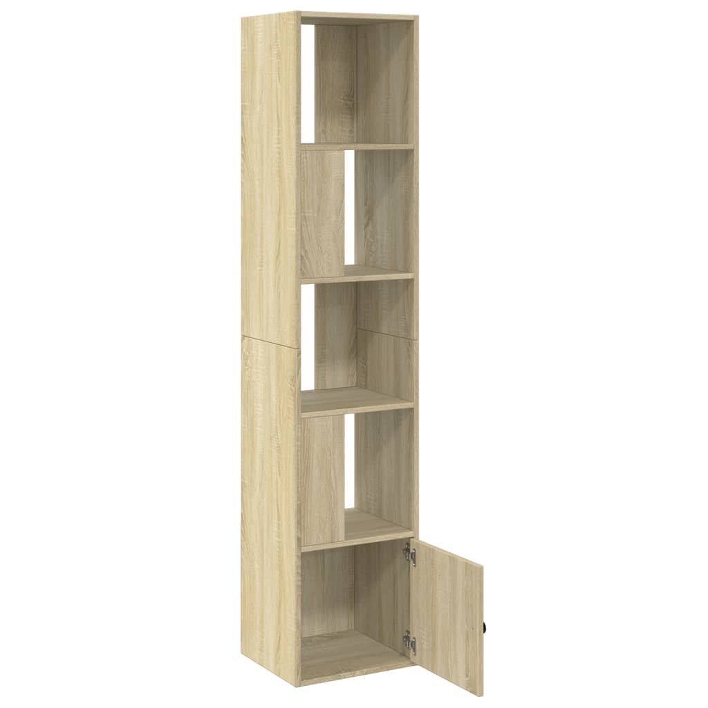 Bibliothèque chêne sonoma 40x36x189 cm bois d'ingénierie - XIOS