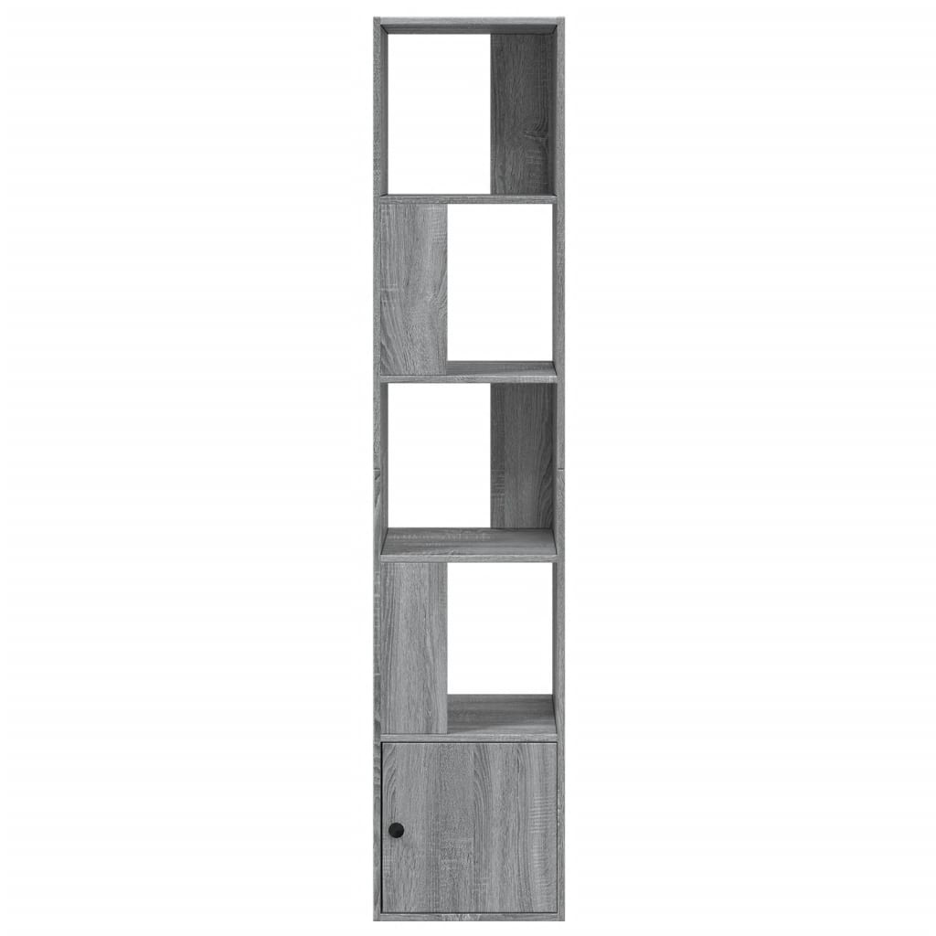 Bibliothèque sonoma gris 40x36x189 cm bois d'ingénierie - XIOS