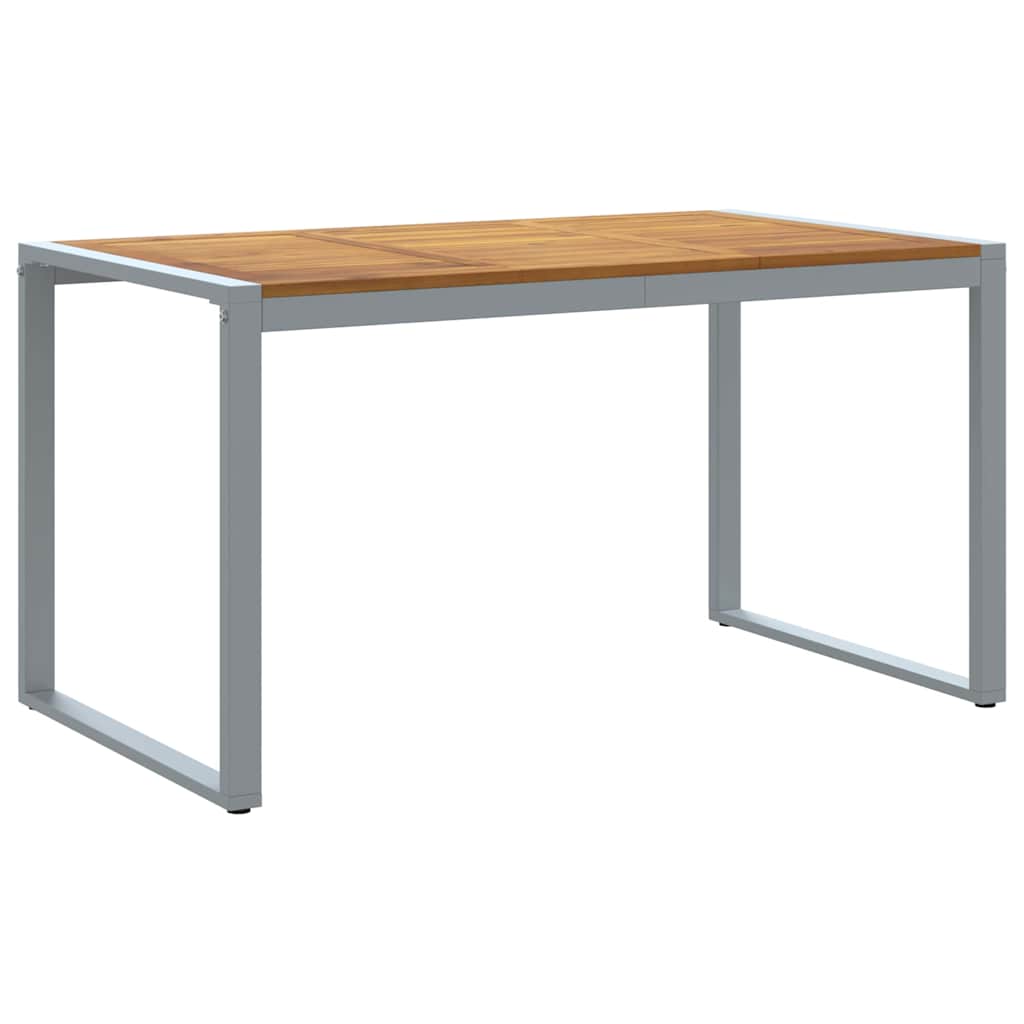 Ensemble de salle à manger pour jardin 7 pcs Gris - XIOS