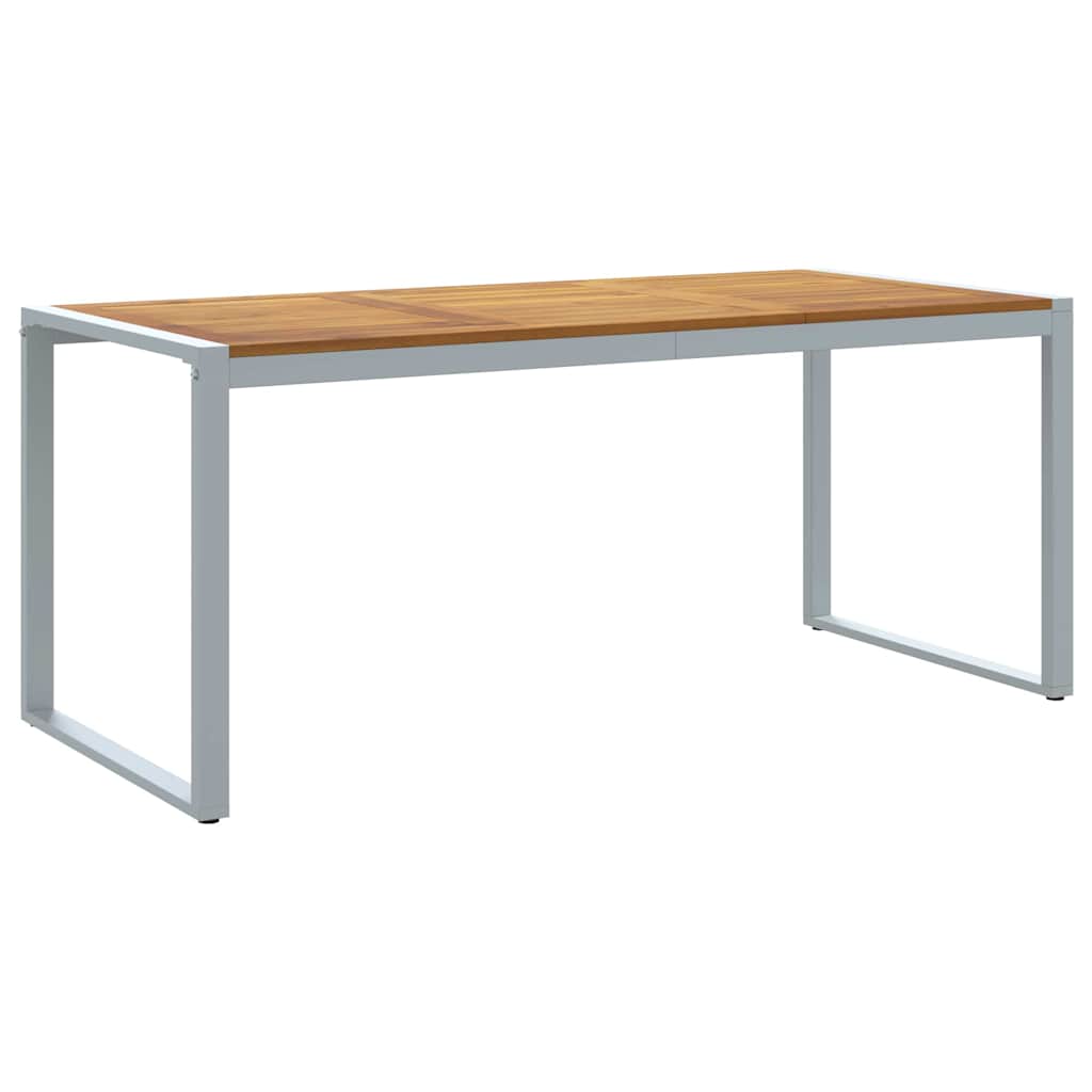 Ensemble de salle à manger pour jardin 5 pcs Gris - XIOS