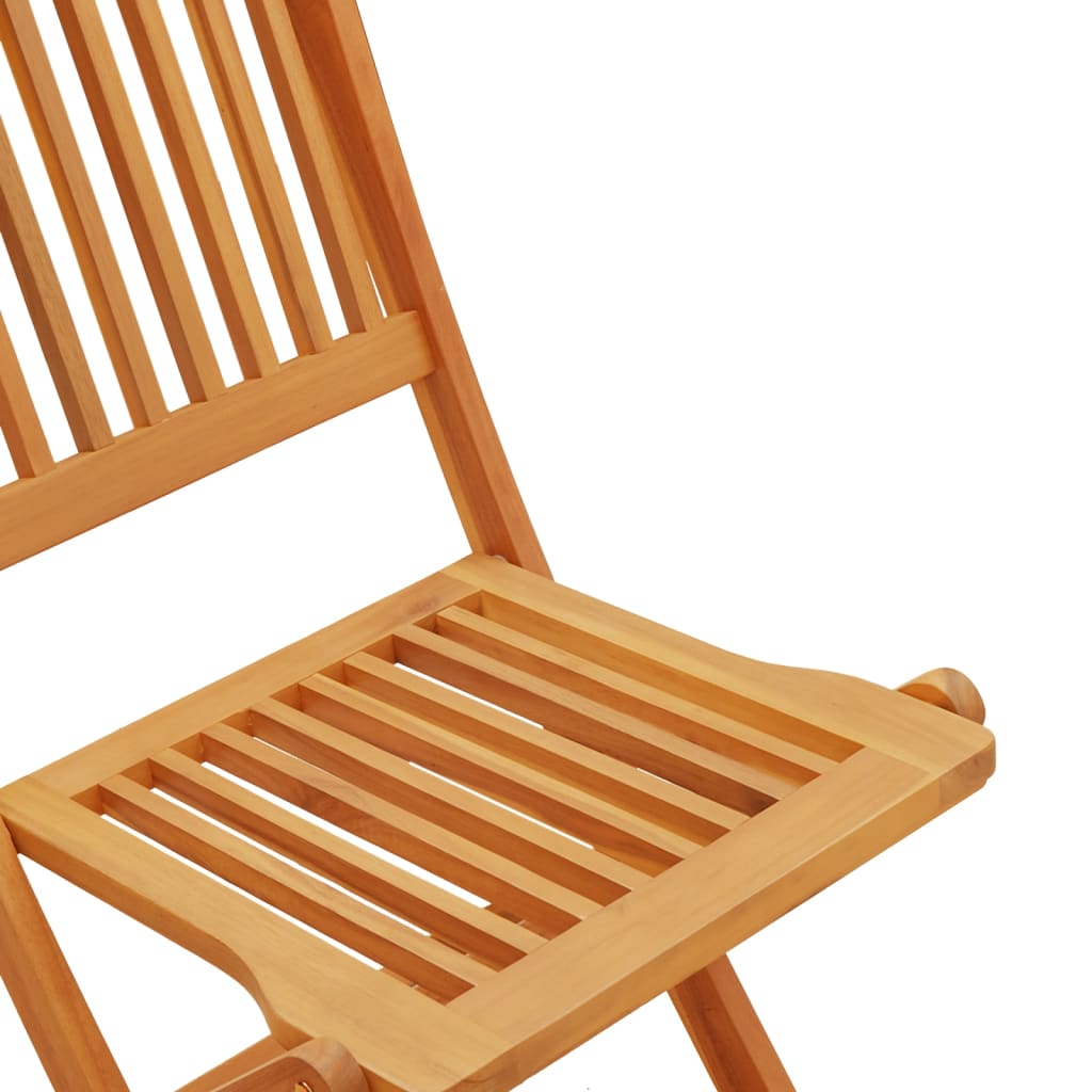 Ensemble de bistro pliable 3 pcs bois d'acacia solide - XIOS