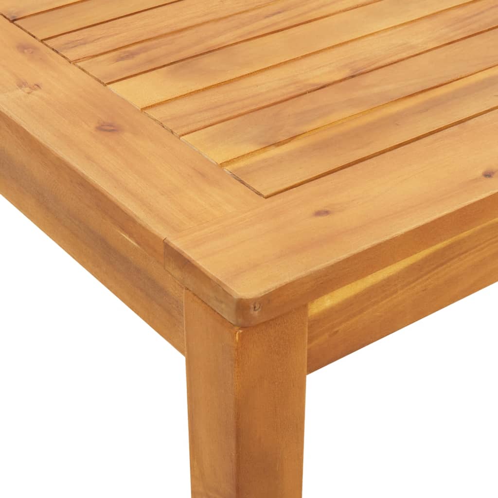Ensemble à manger de jardin 5 pcs Bois d'acacia solide