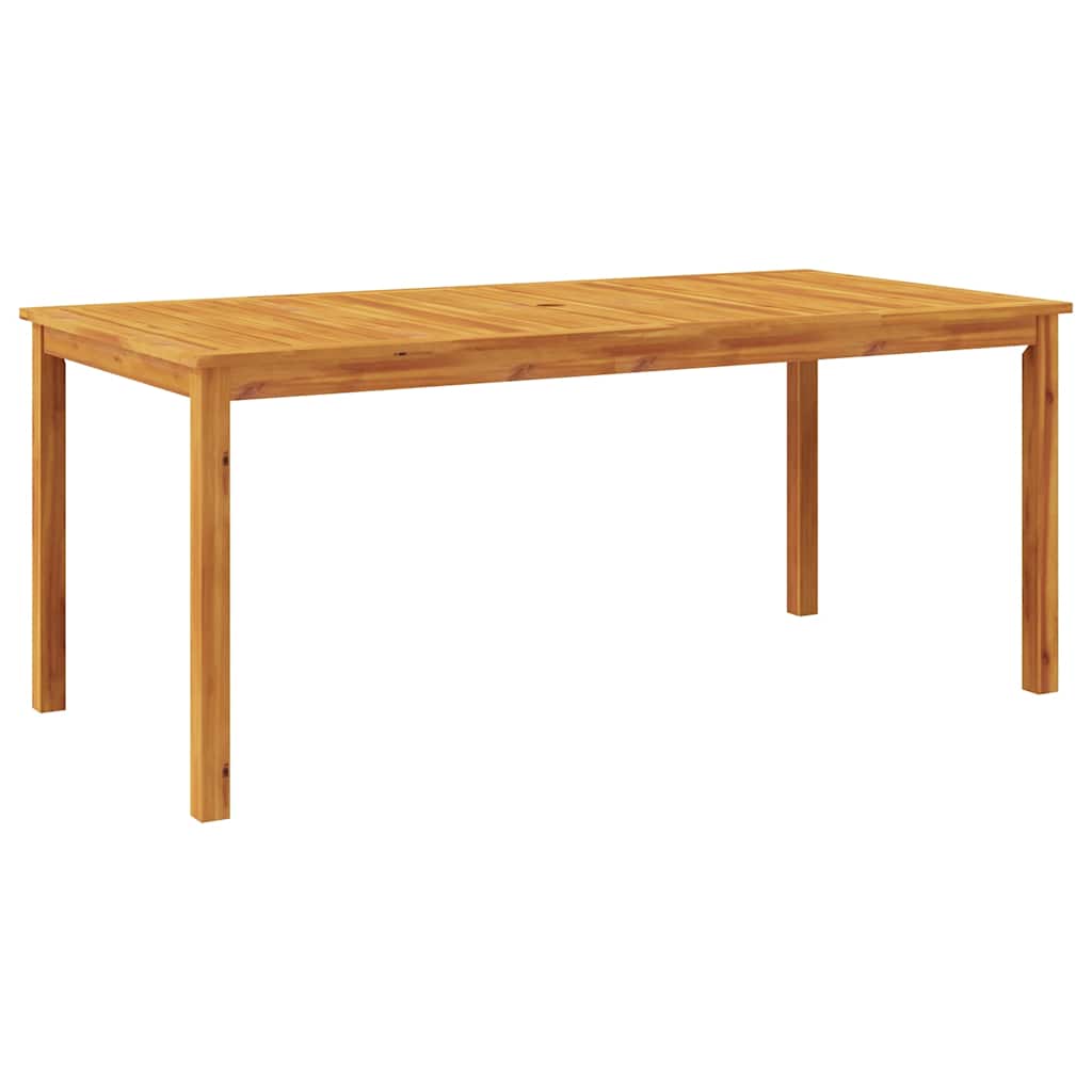 Ensemble à manger de jardin 7 pcs 180x90x75 cm Bois d'acacia solide - XIOS