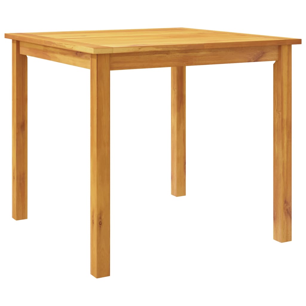 Ensemble à manger de jardin 3 pcs 85x85x74 cm Bois d'acacia solide - XIOS