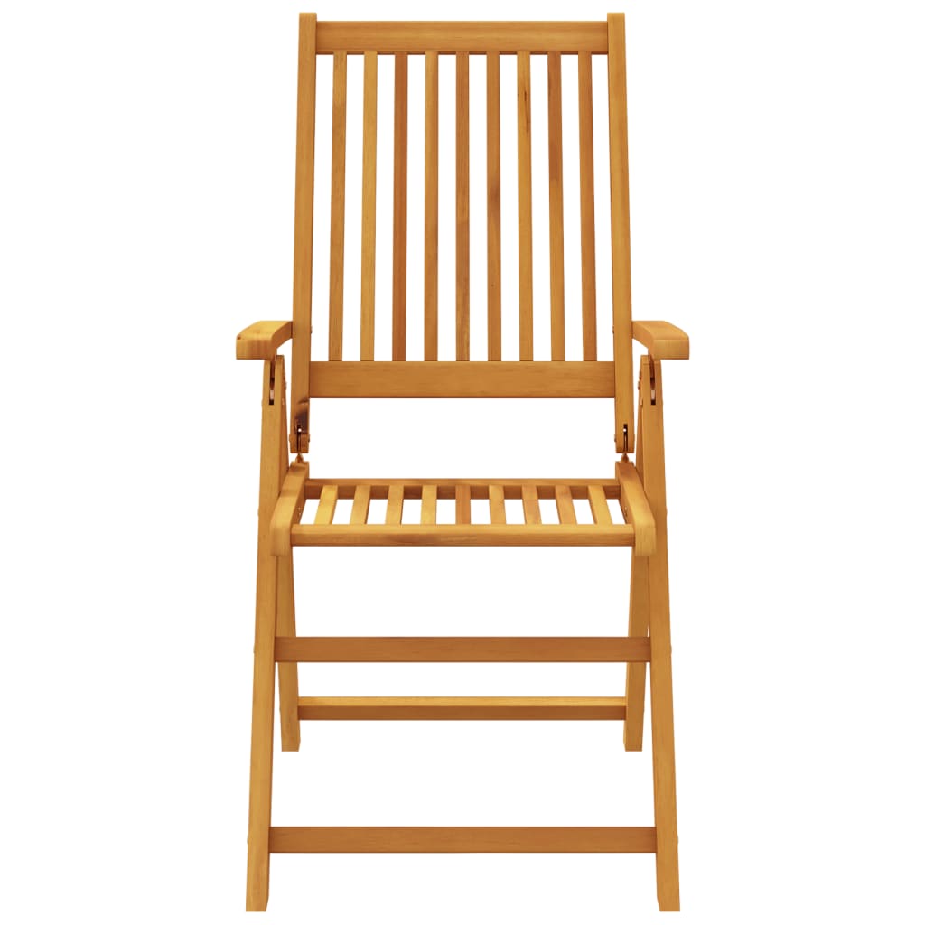 Ensemble à manger de jardin 3 pcs 85x85x74 cm Bois d'acacia solide - XIOS