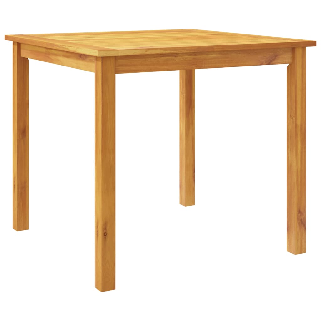 Ensemble à manger de jardin 5 pcs 85x85x74 cm Bois d'acacia solide - XIOS
