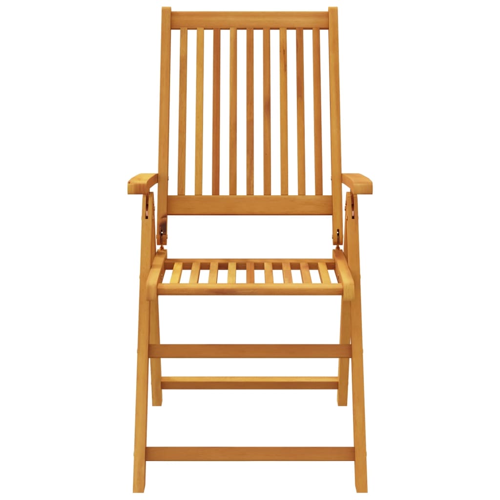Ensemble à manger de jardin 5 pcs 85x85x74 cm Bois d'acacia solide - XIOS