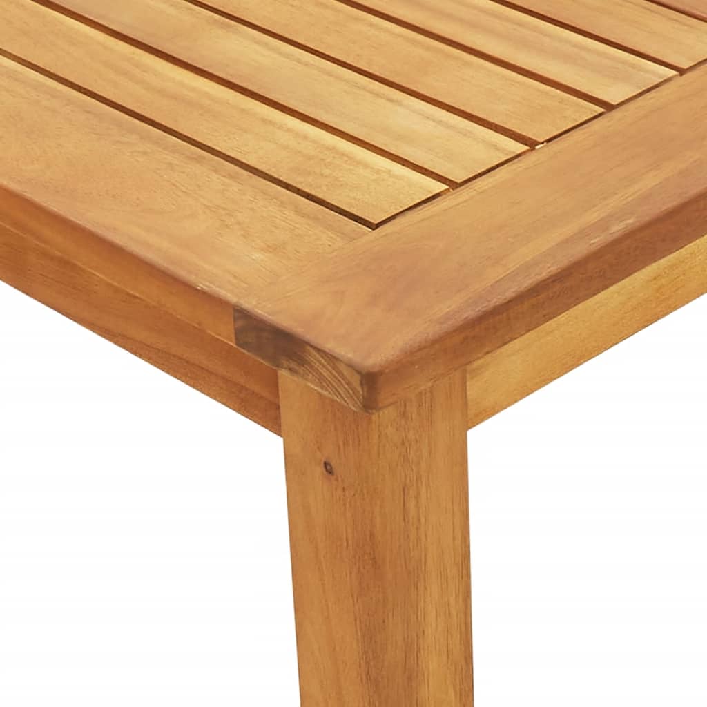 Ensemble à manger de jardin 5 pcs 85x85x74 cm Bois d'acacia solide - XIOS