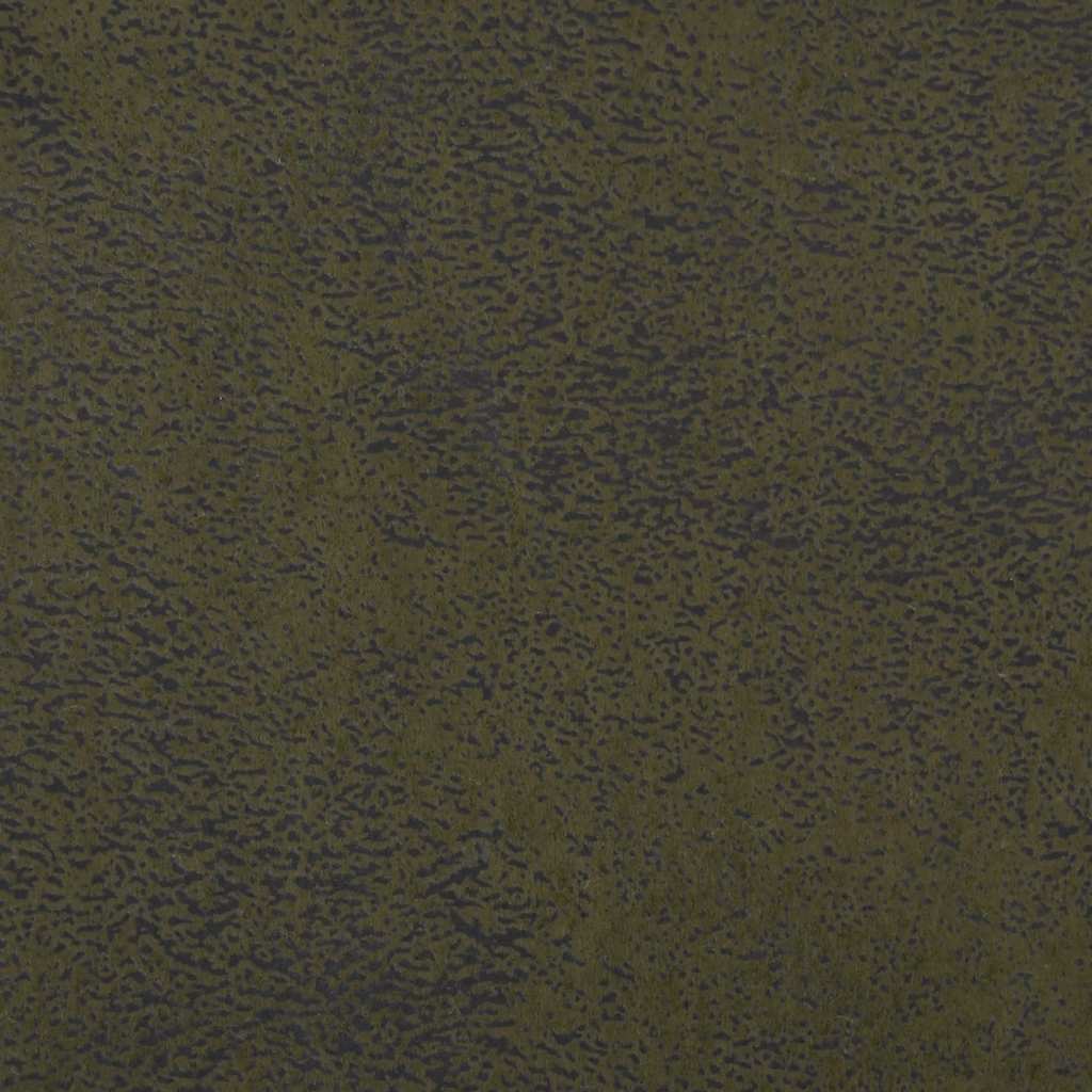 Fauteuil long et coussin/accoudoir droit vert armée similicuir - XIOS