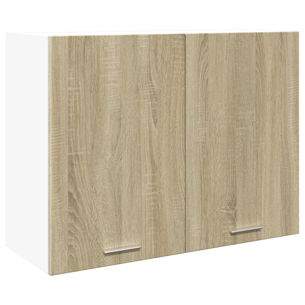 Armoire suspendue "Lyon" Chêne sonoma 80x31x60 cm Aggloméré Meubles de cuisine vidaXL