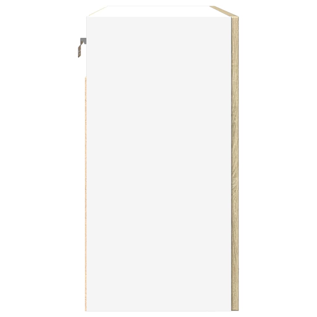 Armoire suspendue "Lyon" Chêne sonoma 80x31x60 cm Aggloméré Meubles de cuisine vidaXL
